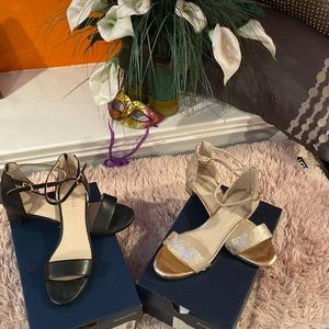 Cole Haan Blk Sandals